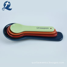 Customization 4 Pcs Set Ceramic Measuring Spoon